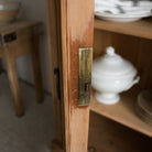 Antique Oak Vitrine - elsie green - furniture