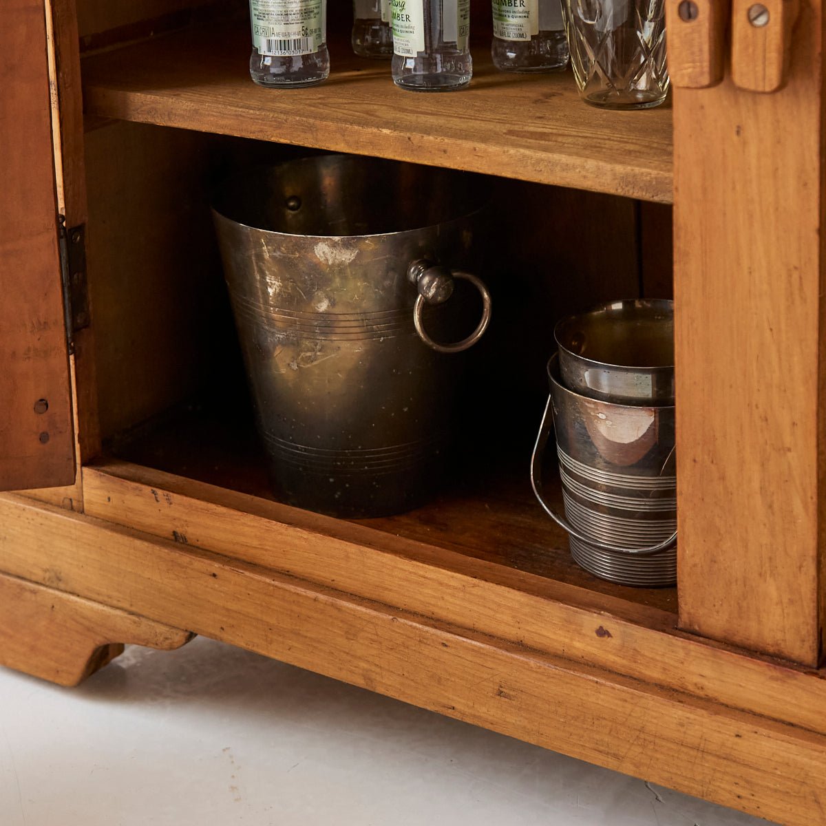 Antique Pantry Cabinet - elsie green - furniture