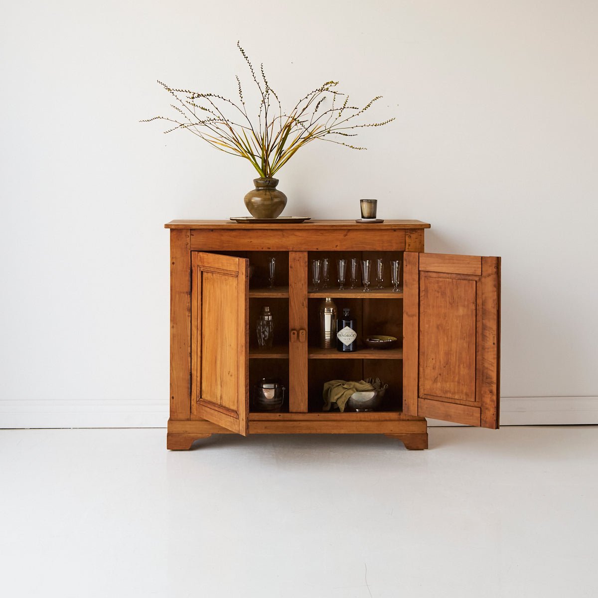 Antique Pantry Cabinet - elsie green - furniture