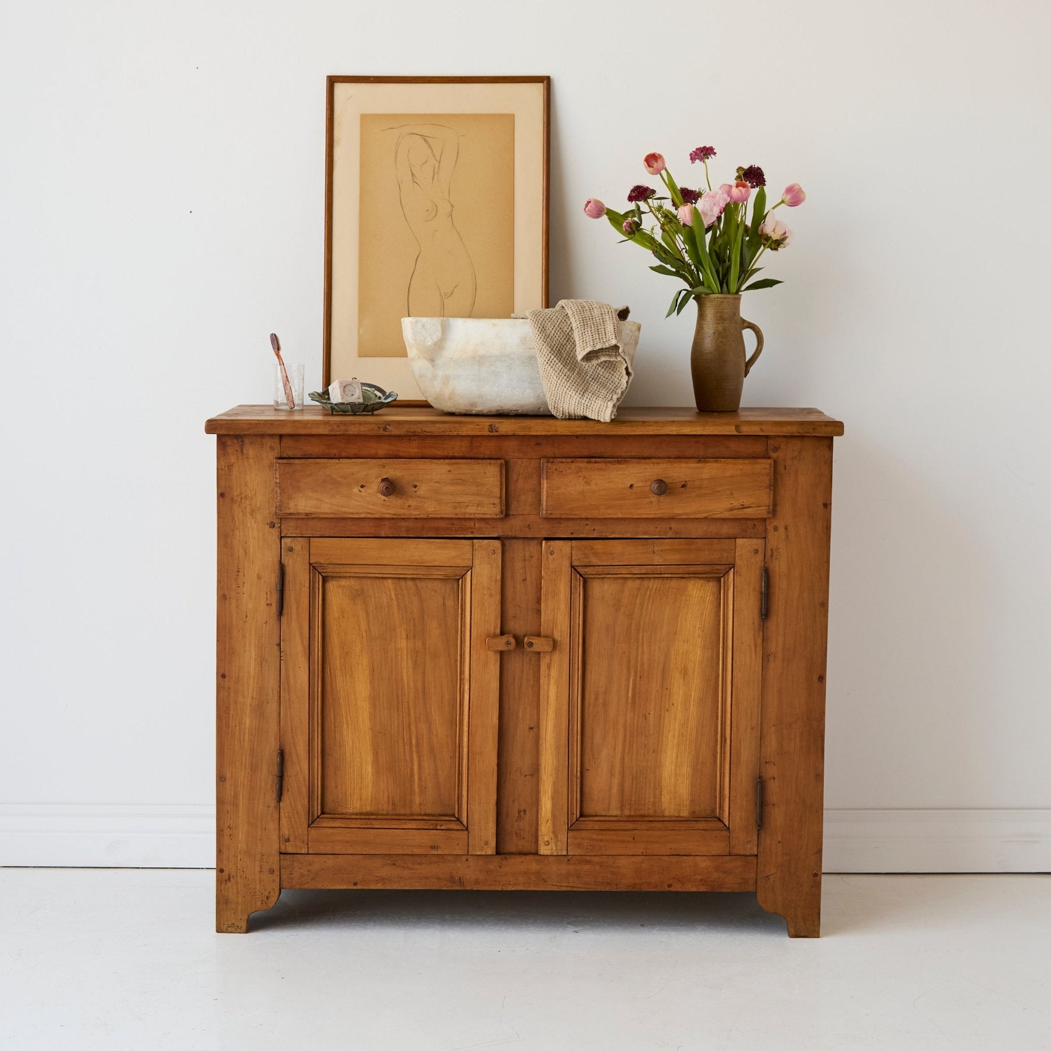 Antique Parisian Dresser - elsie green - furniture