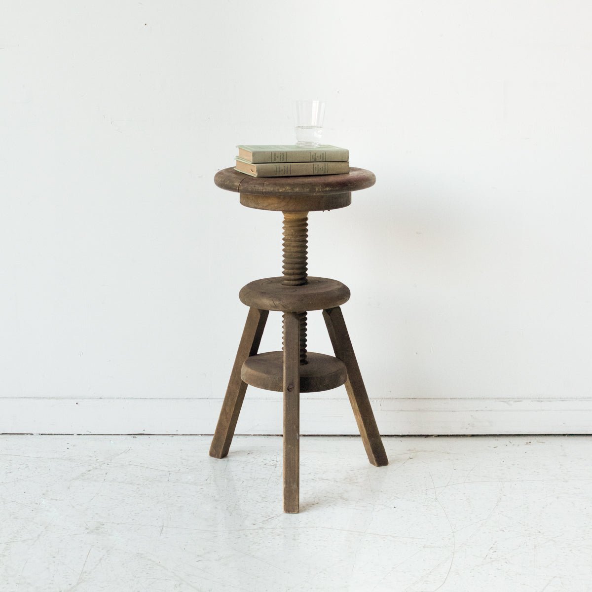 Antique Piano Stool - elsie green - furniture