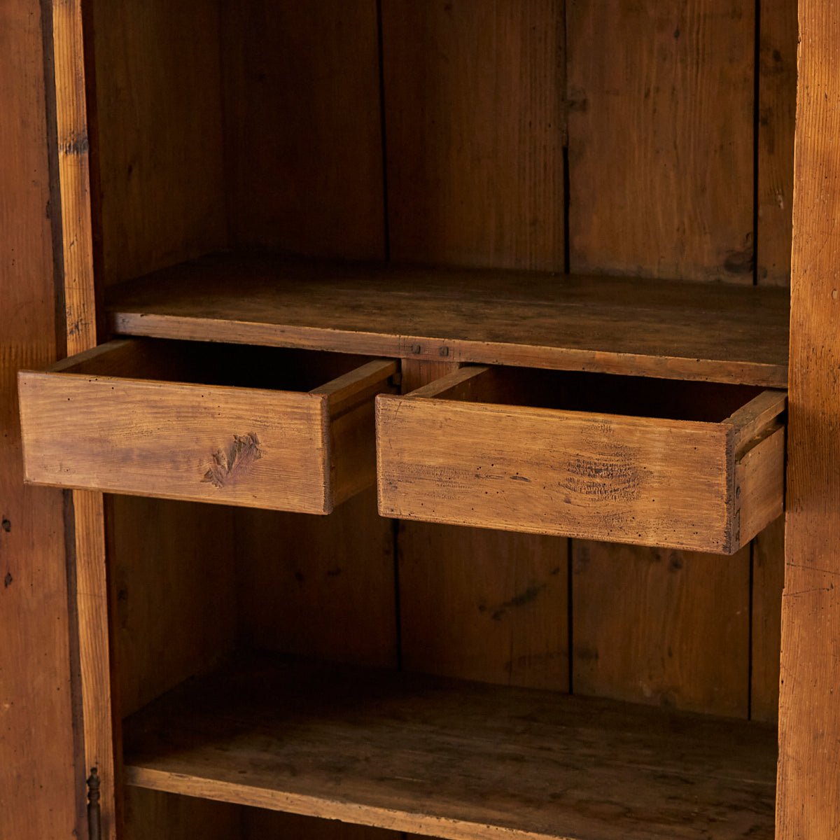 Antique Pine Armoire - elsie green - Furniture