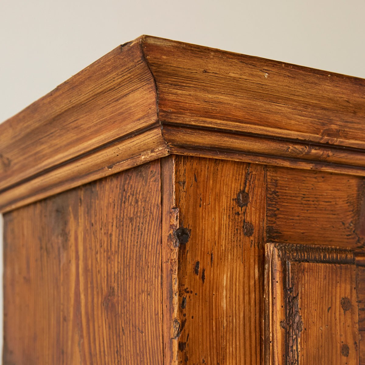 Antique Pine Armoire - elsie green - Furniture