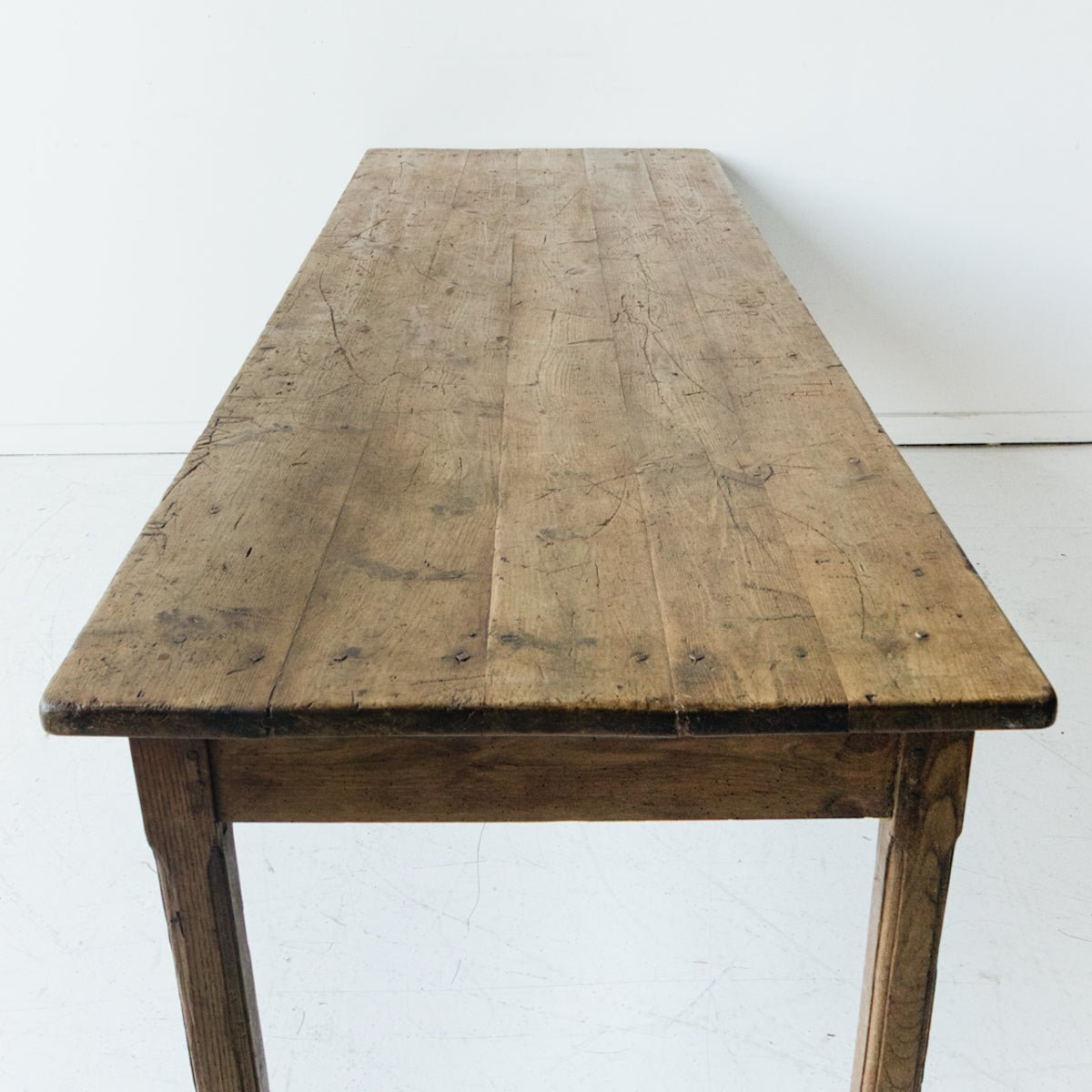 Antique Pine Farm Table - elsie green - furniture