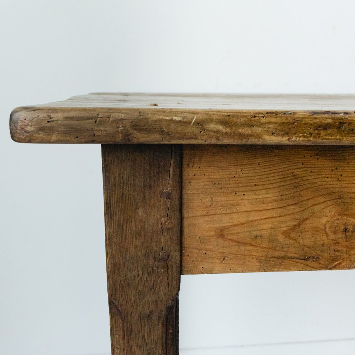 Antique Pine Farm Table - elsie green - furniture