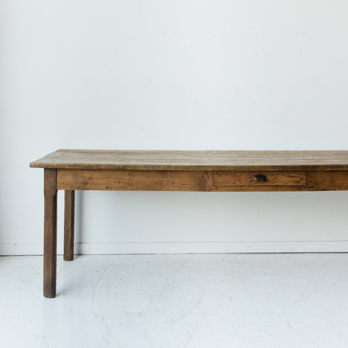 Antique Pine Farm Table - elsie green - furniture