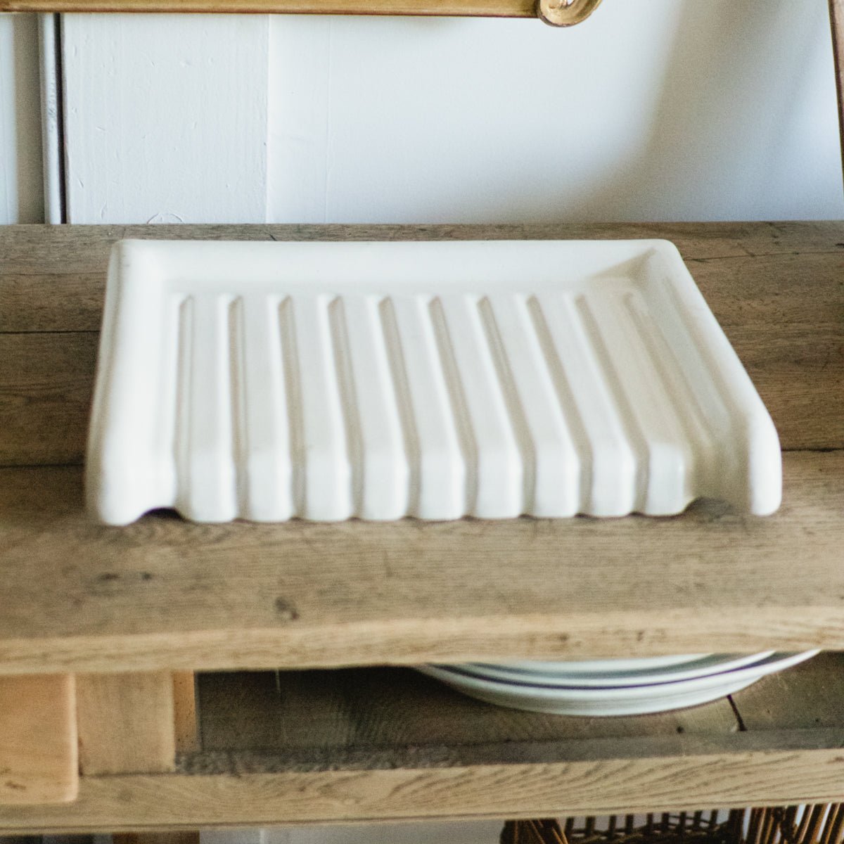 Antique Porcelain Drain Board - elsie green - the french kitchen