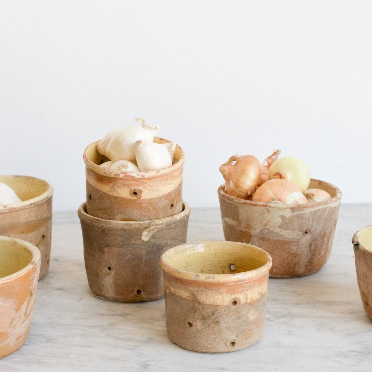 Antique Provencal Cheese Pot - elsie green - The French Kitchen