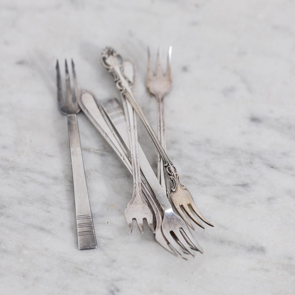 Antique Relish Fork Set of 6 | The Patrick Orbe Collection - elsie green - the french kitchen