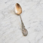 Antique Rogers & Hamilton Monogrammed Spoon Set of 9 - elsie green - the french kitchen
