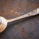 Antique Rogers & Hamilton Monogrammed Spoon Set of 9 - elsie green - the french kitchen