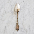 Antique Rogers & Hamilton Monogrammed Spoon Set of 9 - elsie green - the french kitchen