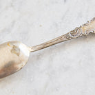 Antique Rogers & Hamilton Monogrammed Spoon Set of 9 - elsie green - the french kitchen