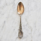 Antique Rogers & Hamilton Monogrammed Spoon Set of 9 - elsie green - the french kitchen