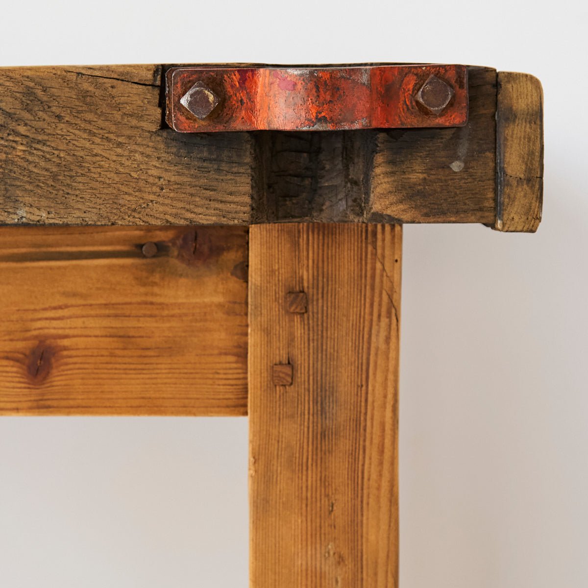 Antique Rustic Workbench - elsie green - furniture