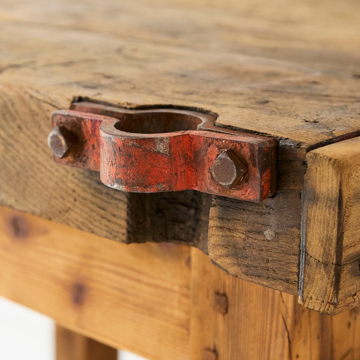 Antique Rustic Workbench - elsie green - furniture