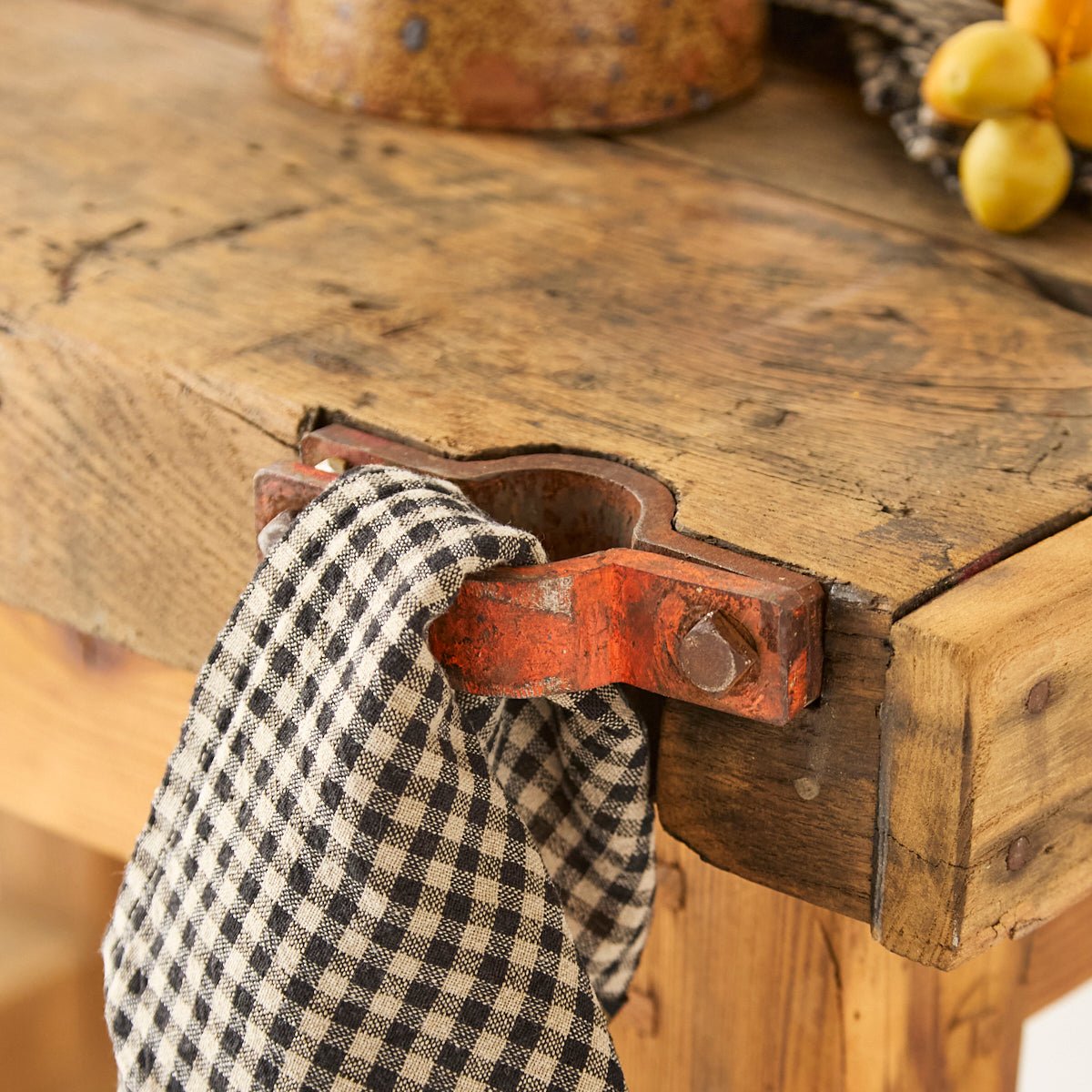 Antique Rustic Workbench - elsie green - furniture