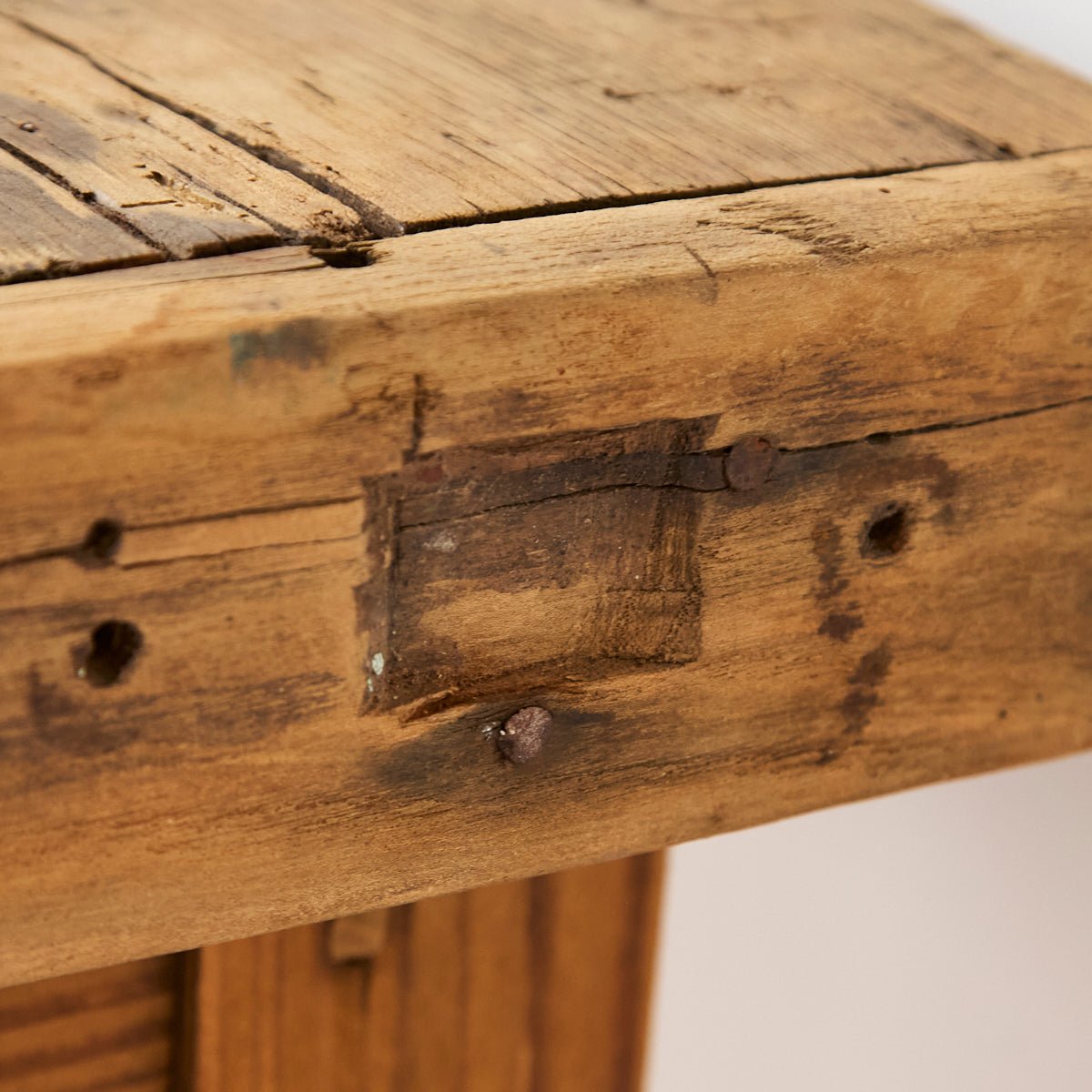 Antique Rustic Workbench - elsie green - furniture