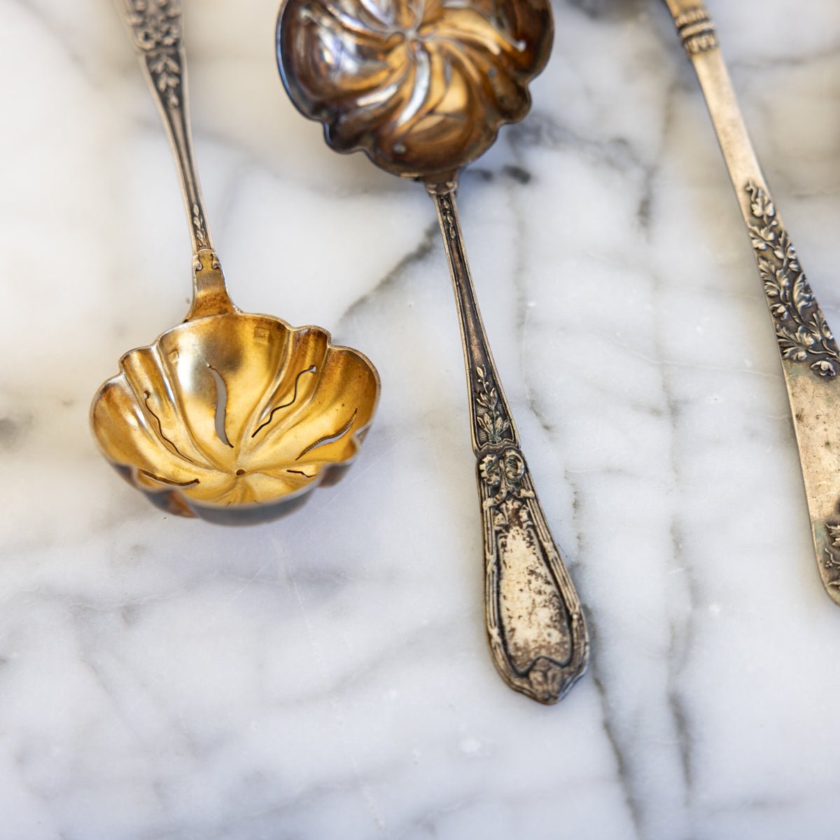 Antique Shell Spoon - elsie green - the french kitchen