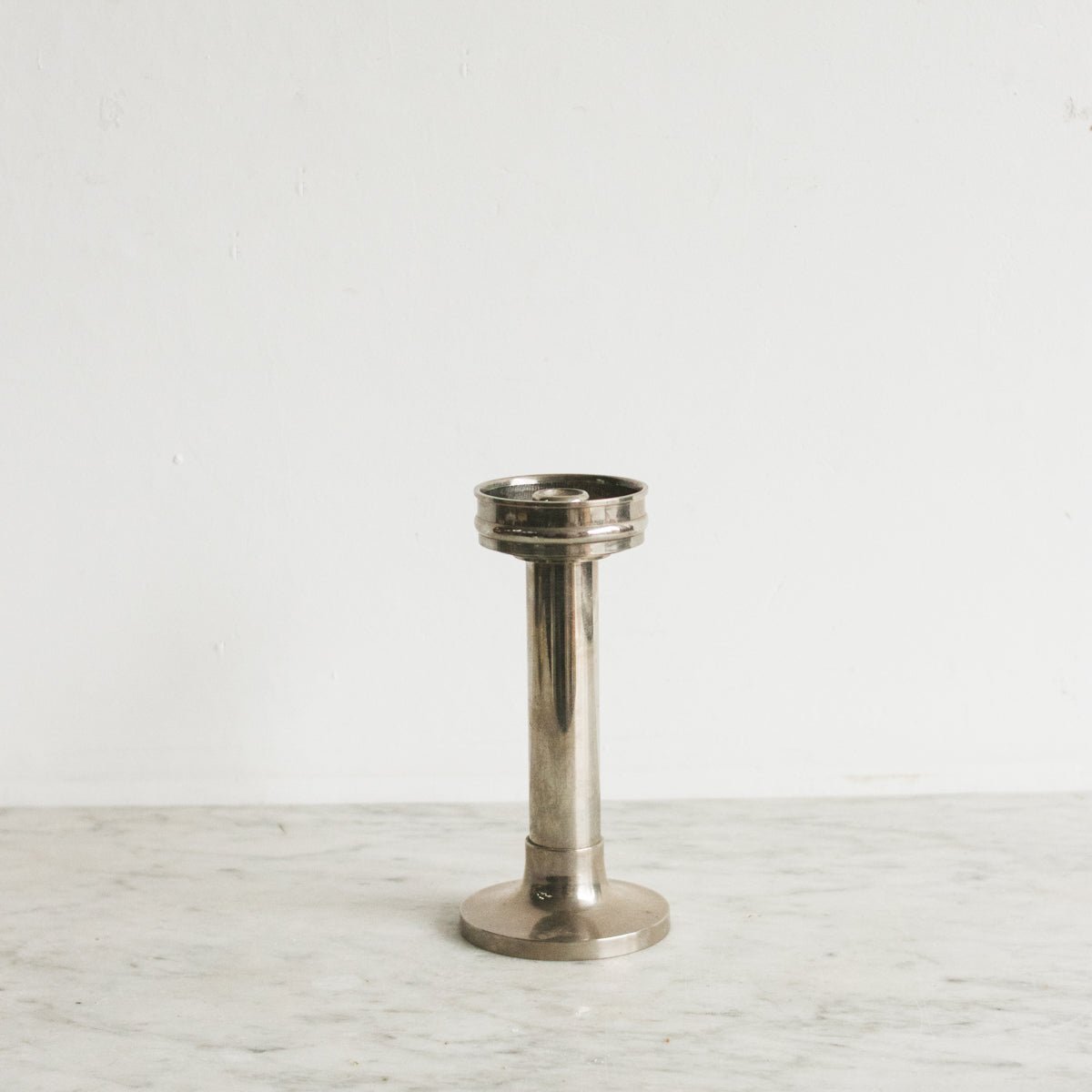 Antique Silver Candlestick - elsie green - Decor