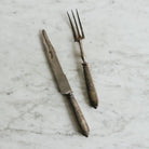 Antique Silver Carving Set - elsie green - the french kitchen