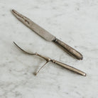 Antique Silver Carving Set - elsie green - the french kitchen