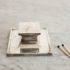 Antique Silver Inkwell - elsie green - decor