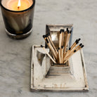 Antique Silver Inkwell - elsie green - decor