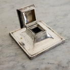 Antique Silver Inkwell - elsie green - decor