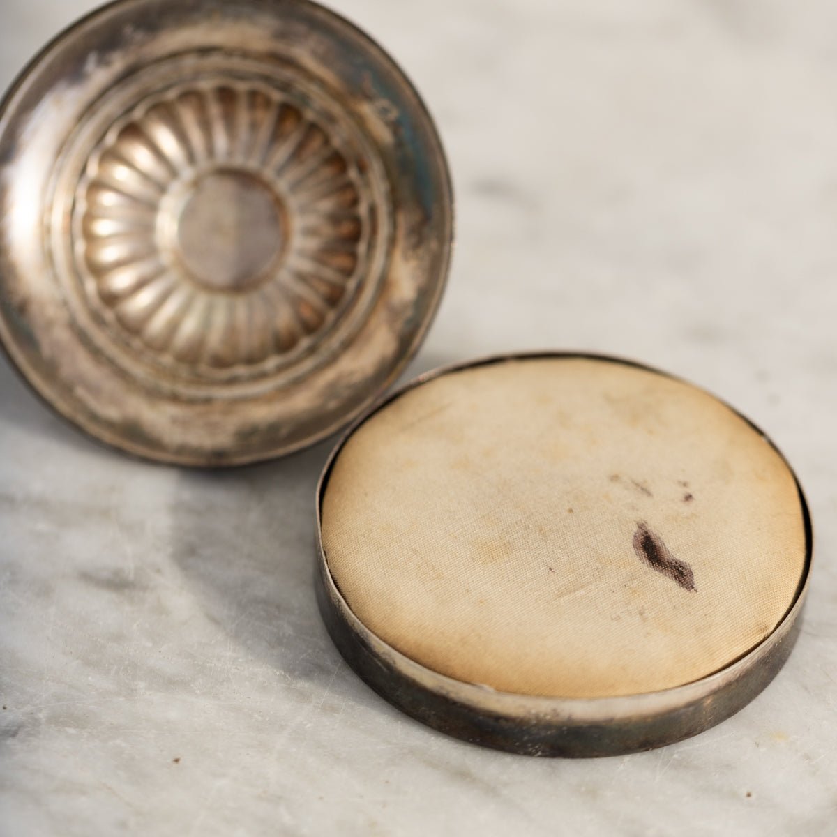 Antique Silver Pincushion | The Patrick Orbe Collection - elsie green - decor