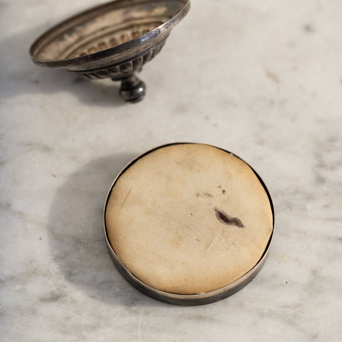 Antique Silver Pincushion | The Patrick Orbe Collection - elsie green - decor