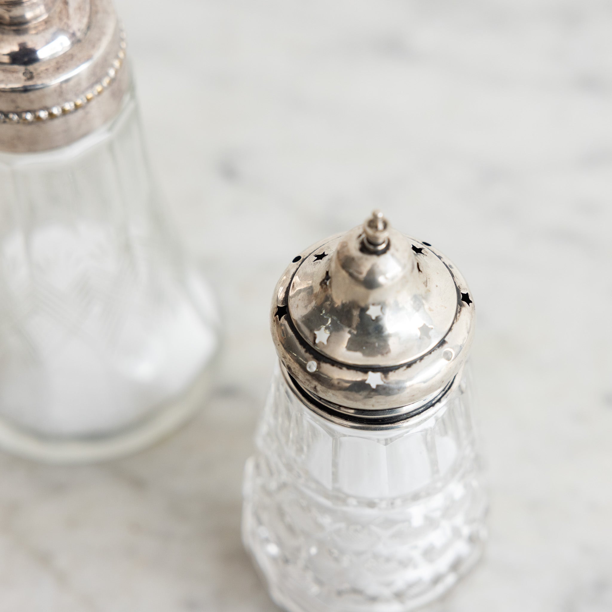 Antique Silver Sugar Shaker - elsie green - the french kitchen