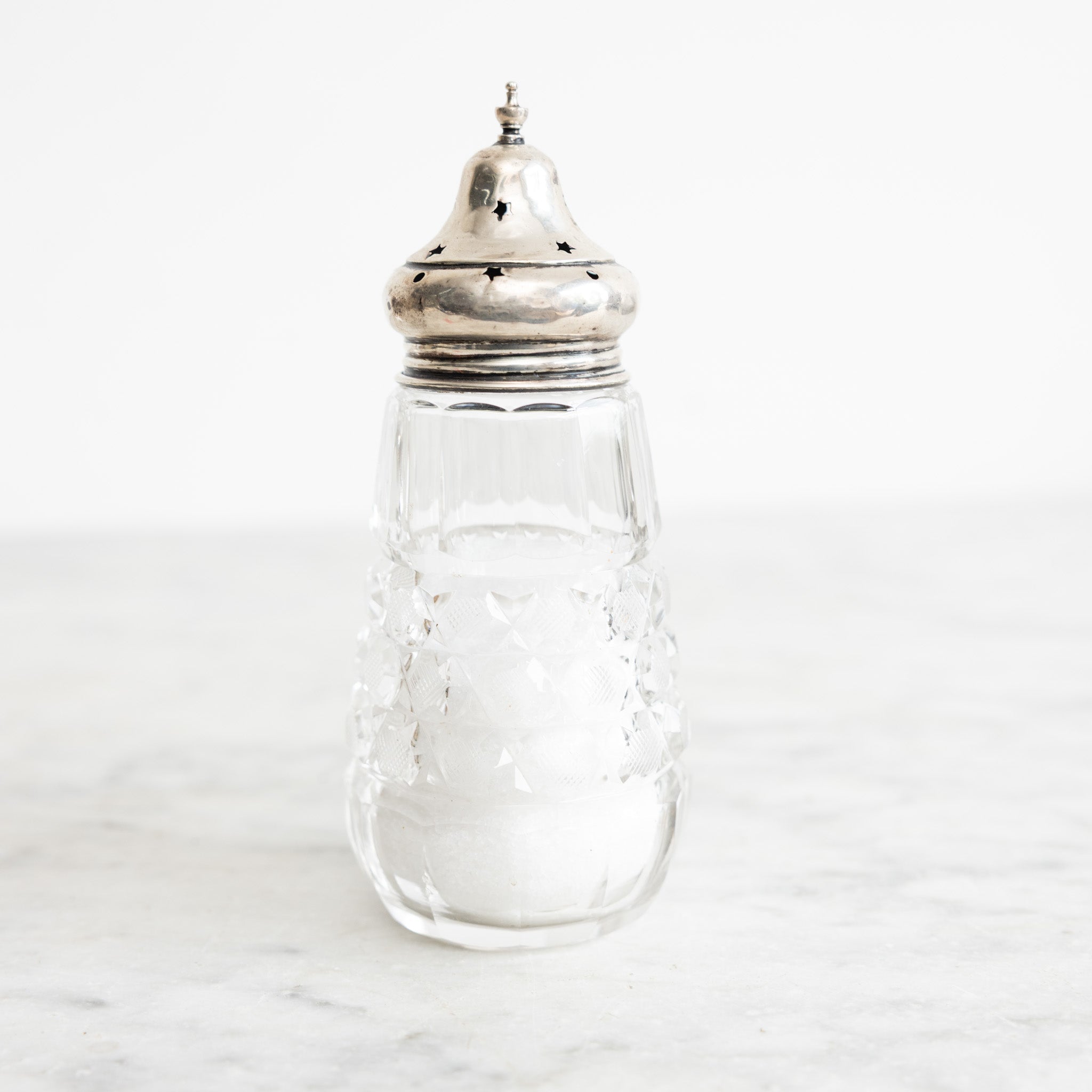 Antique Silver Sugar Shaker - elsie green - the french kitchen