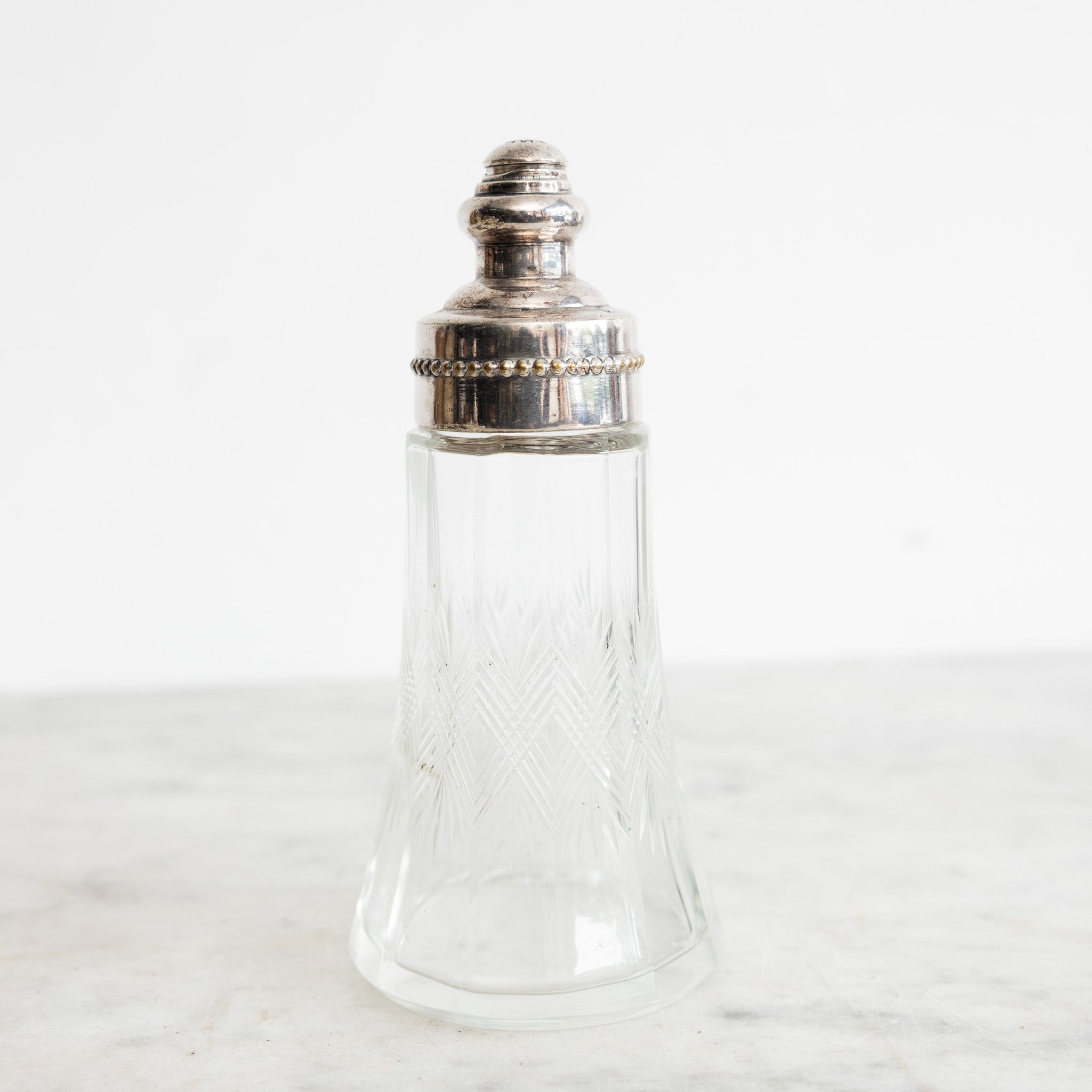 Antique Silver Sugar Shaker - elsie green - the french kitchen