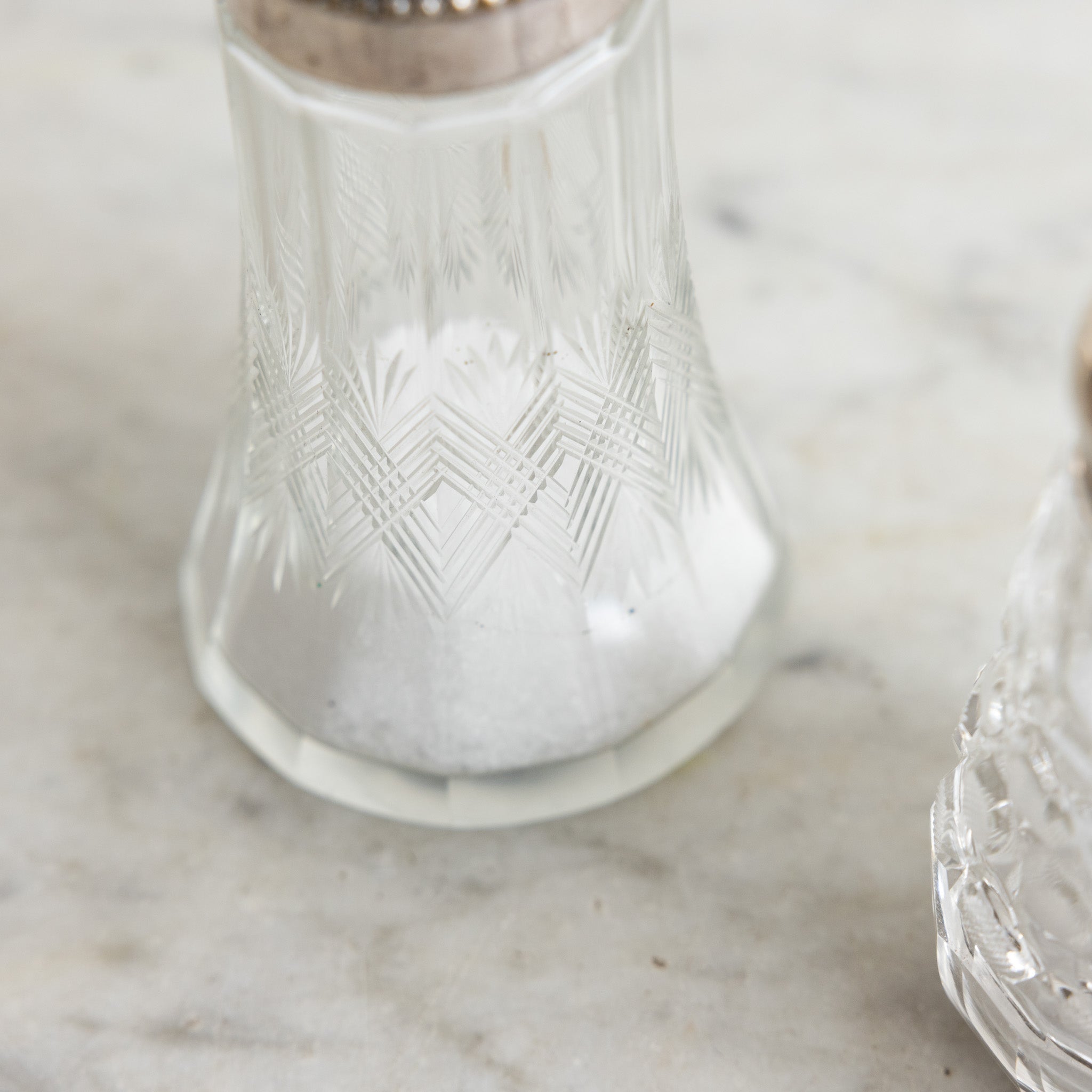 Antique Silver Sugar Shaker - elsie green - the french kitchen