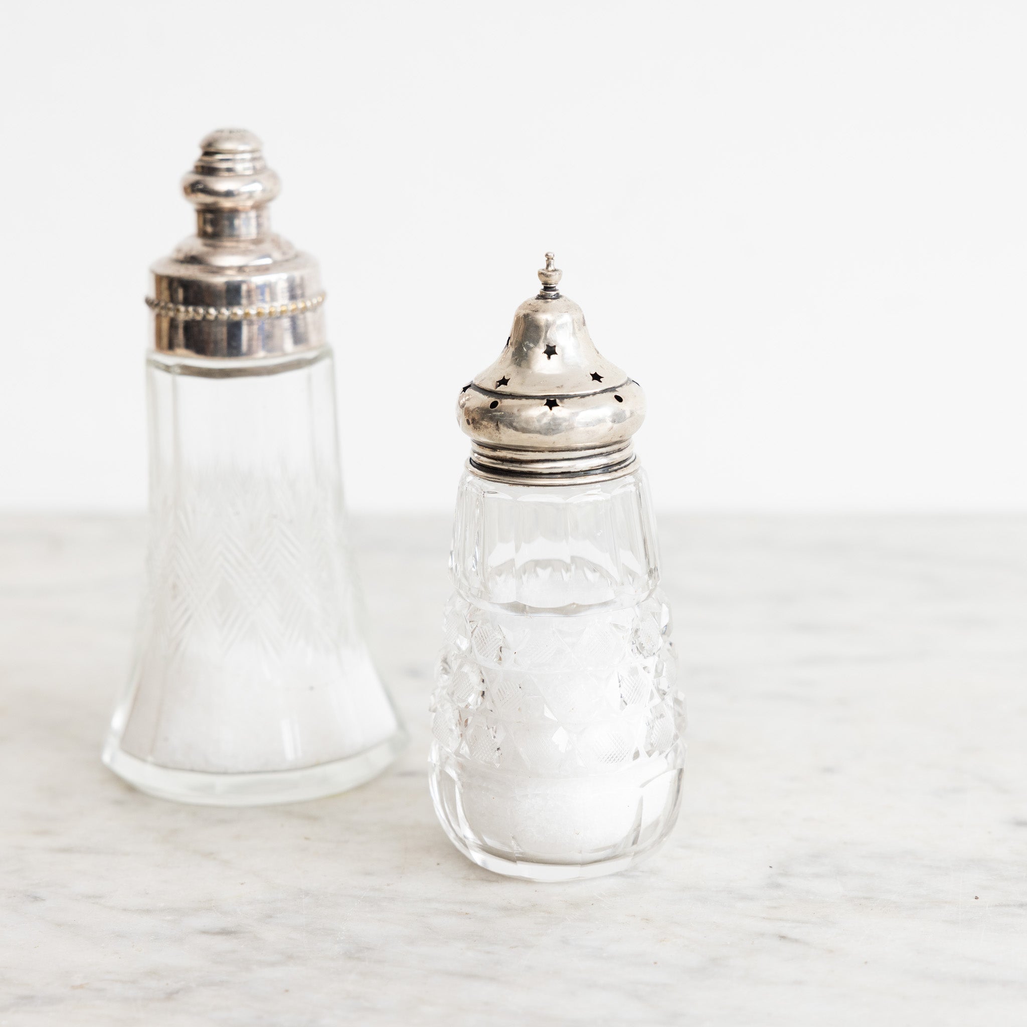 Antique Silver Sugar Shaker - elsie green - the french kitchen