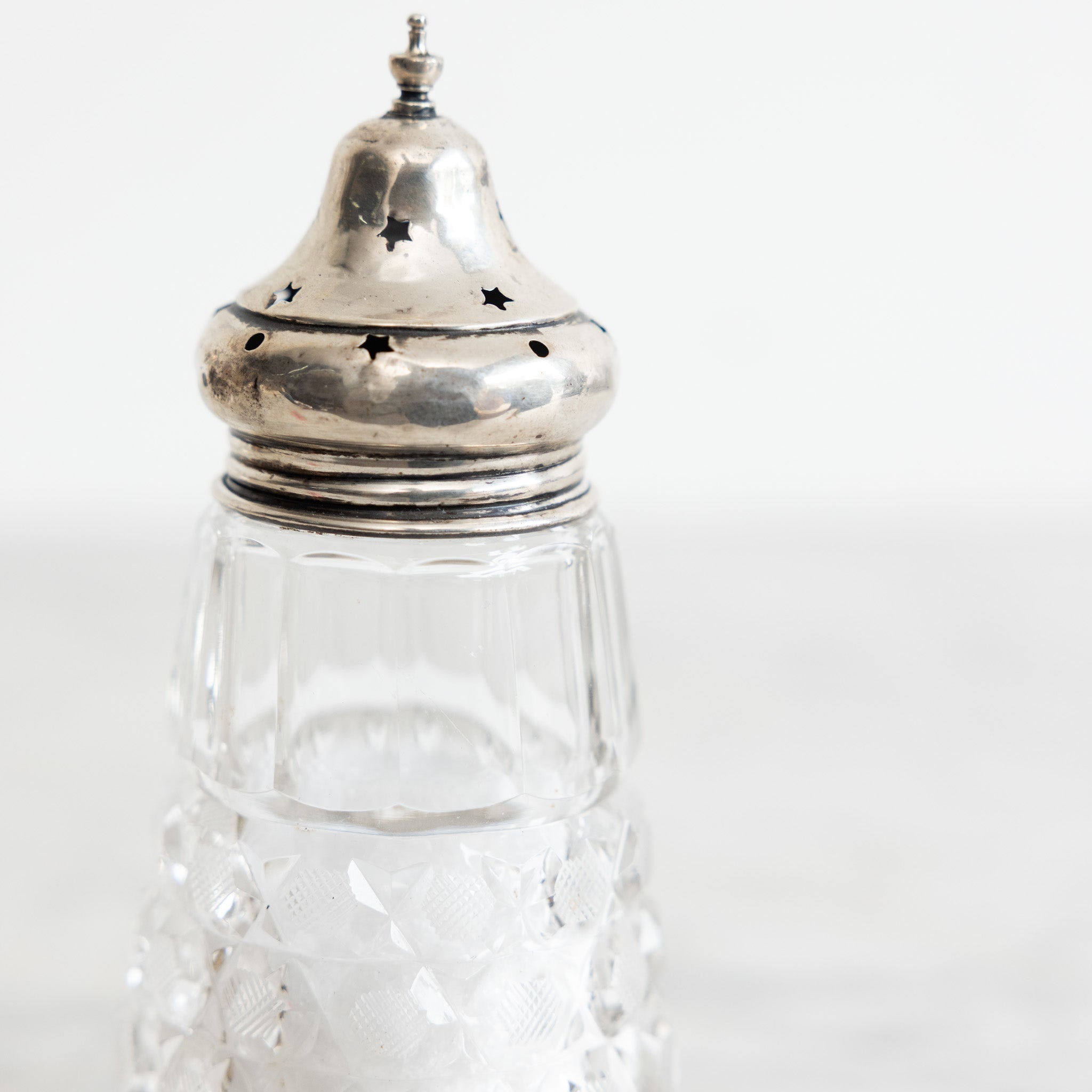 Antique Silver Sugar Shaker - elsie green - the french kitchen
