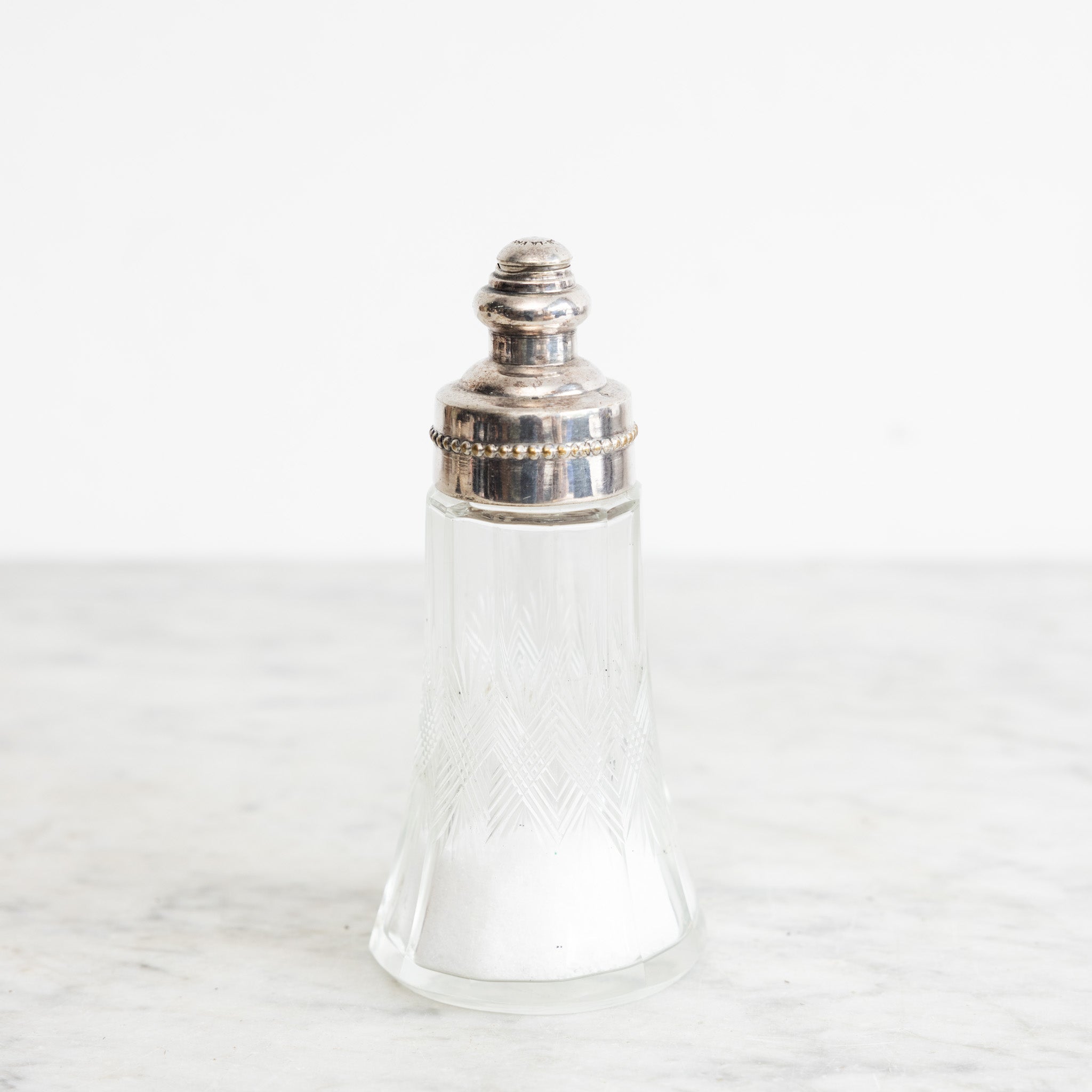 Antique Silver Sugar Shaker - elsie green - the french kitchen