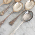 Antique Soup Spoon Set of 5 | The Patrick Orbe Collection - elsie green - the french kitchen