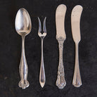 Antique Sterling Relish Set of 4 Pieces | The Patrick Orbe Collection - elsie green - the french kitchen