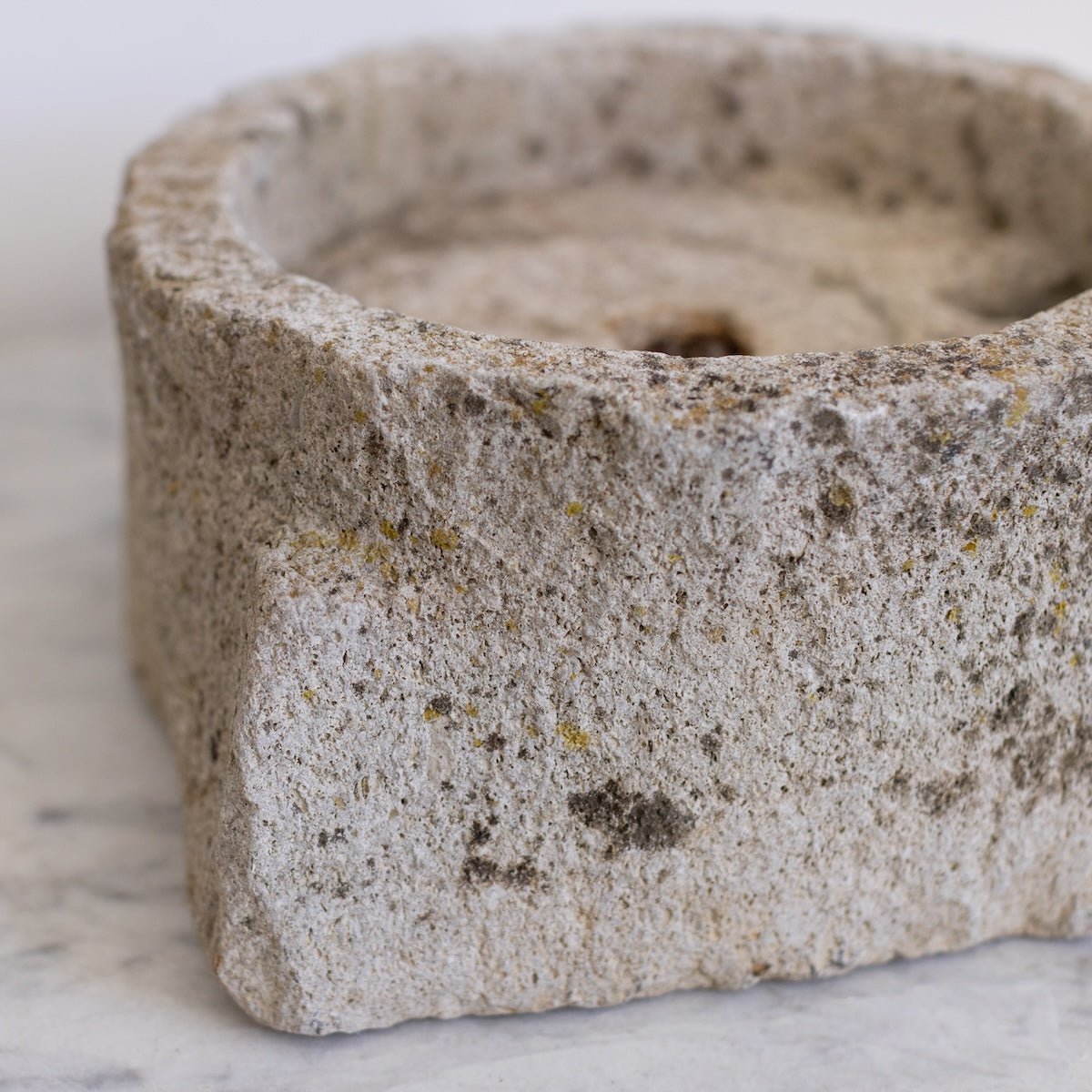 Antique Stone Mortar - elsie green - decor