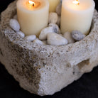 Antique Stone Mortar - elsie green - decor