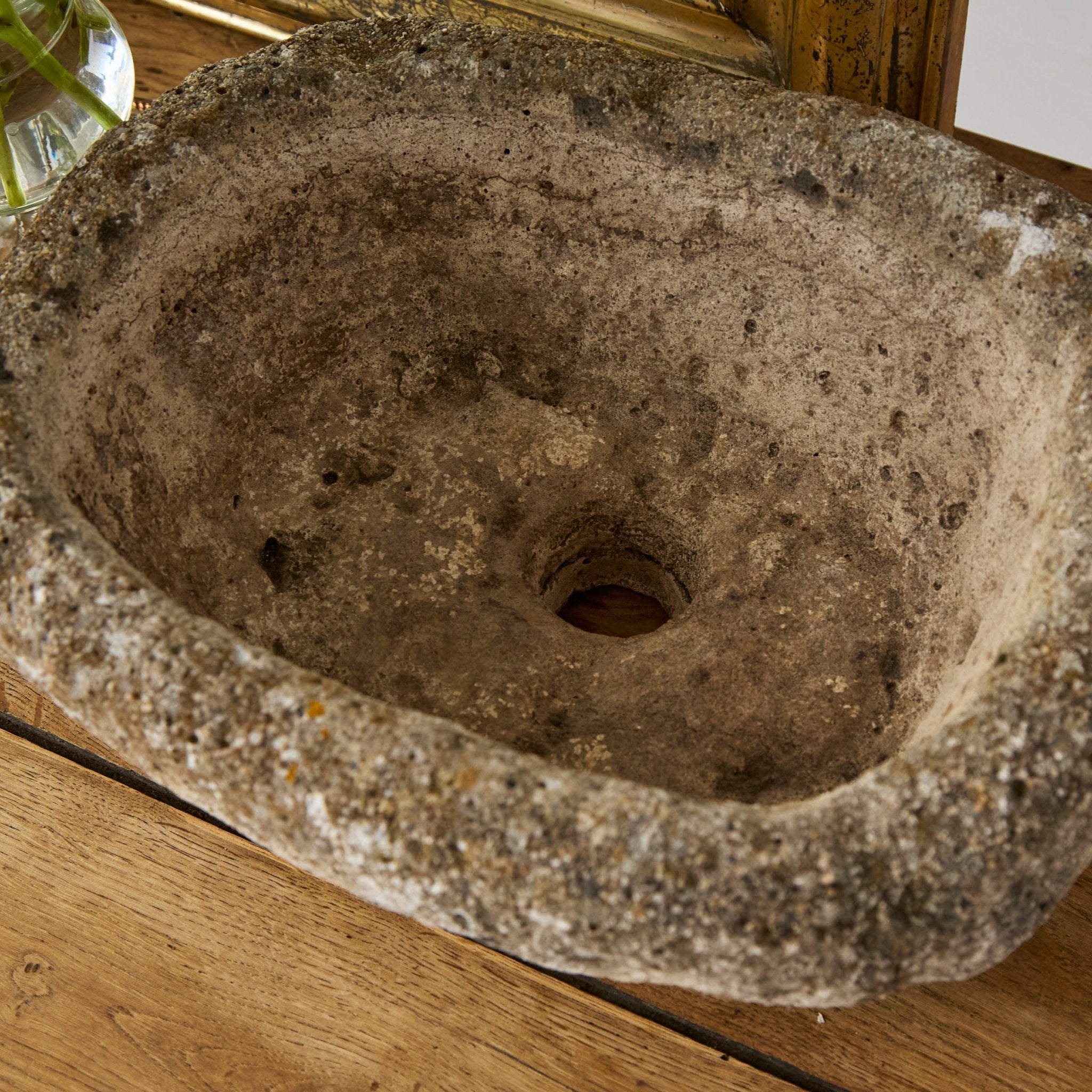 Antique Stone Sink - elsie green - decor