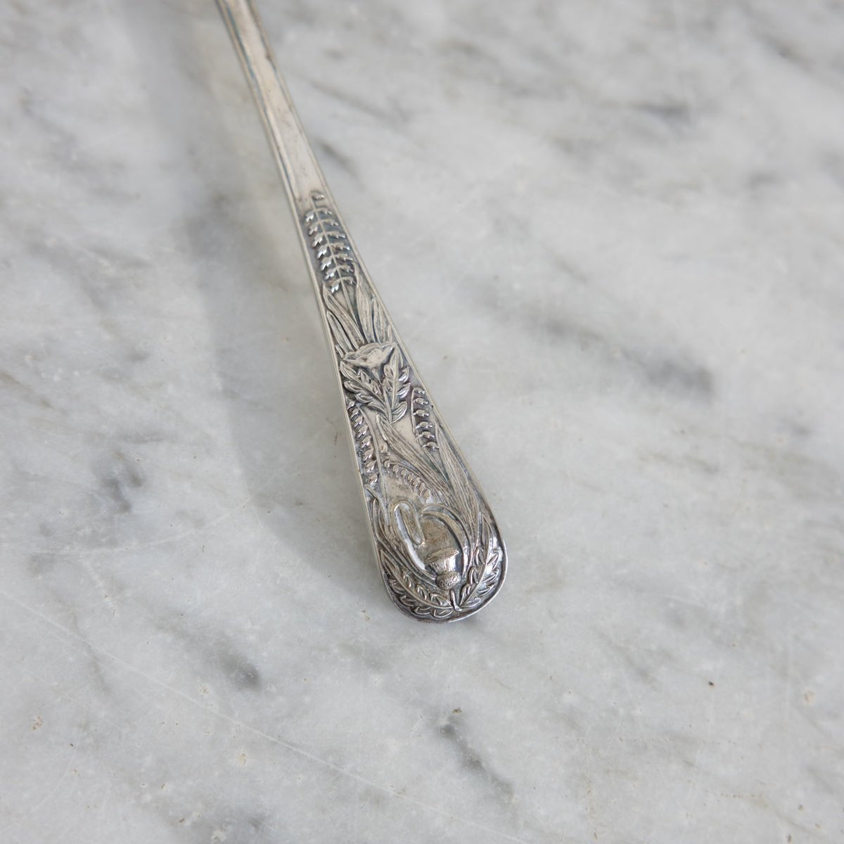 Antique Thistle Spreader with Ordinal Numbers | The Partrick Orbe Collection - elsie green - the french kitchen