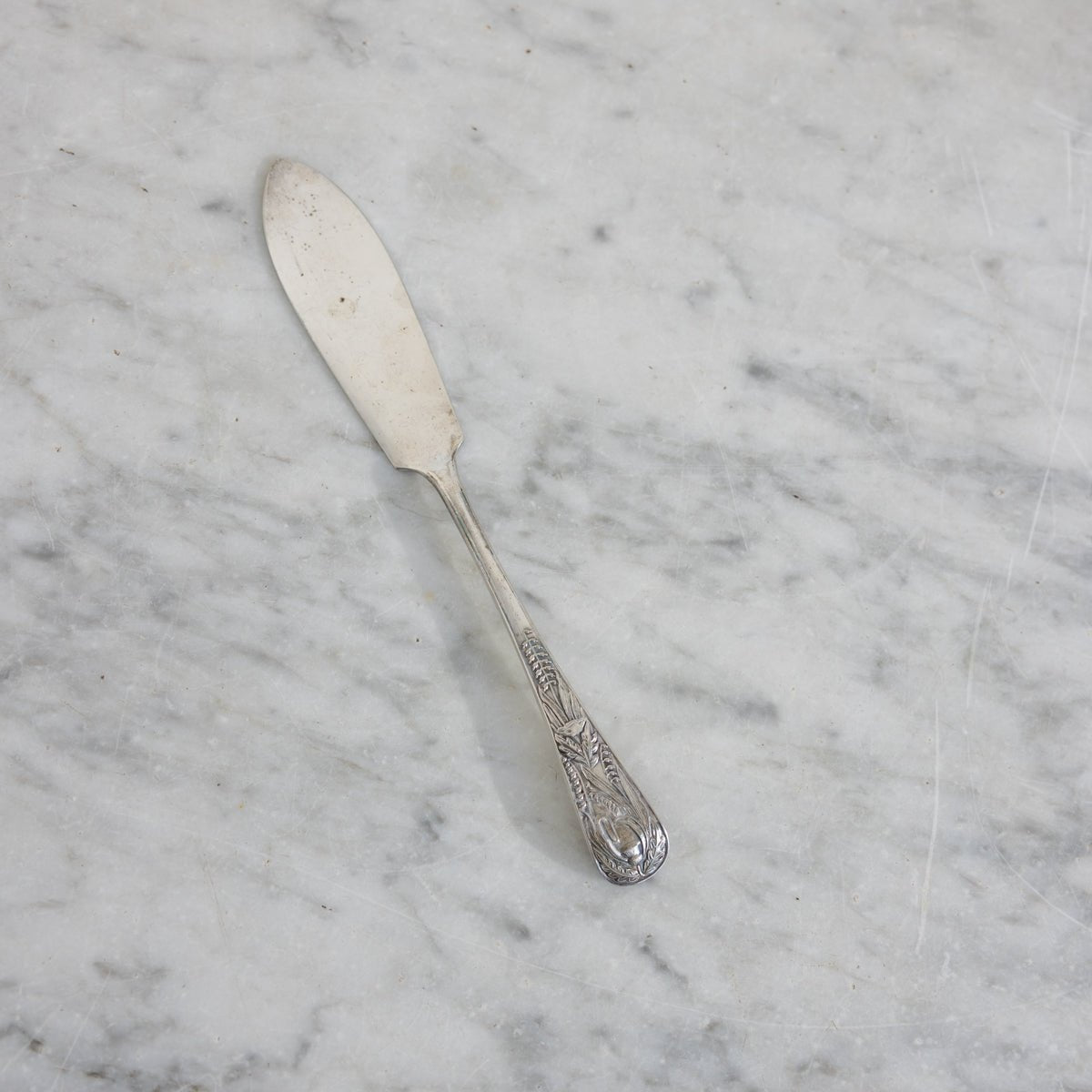 Antique Thistle Spreader with Ordinal Numbers | The Partrick Orbe Collection - elsie green - the french kitchen