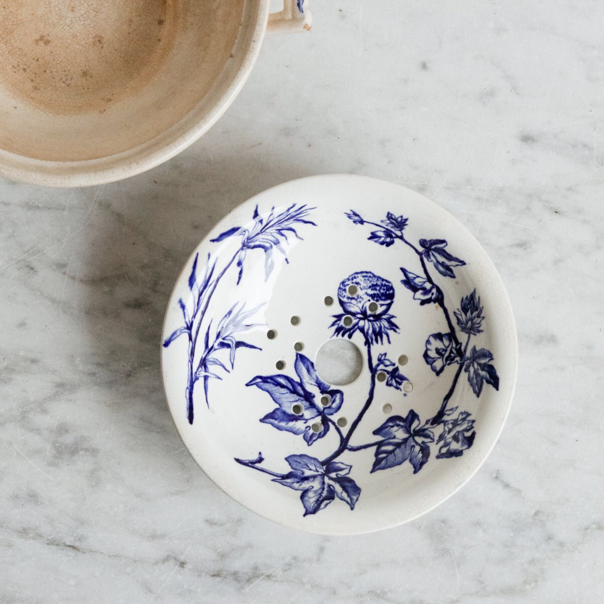 Antique Transferware Berry Bowl - elsie green - the french kitchen
