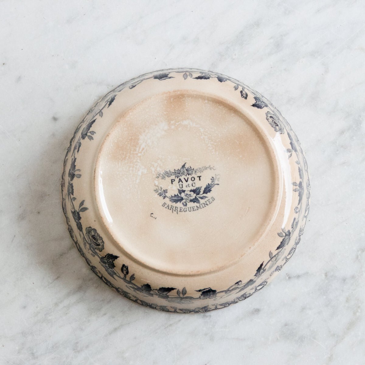 Antique Transferware Berry Bowl - elsie green - the french kitchen