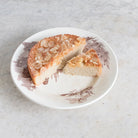 Antique Transferware Cake Plate With Hen & Rooster - elsie green - The French Kitchen