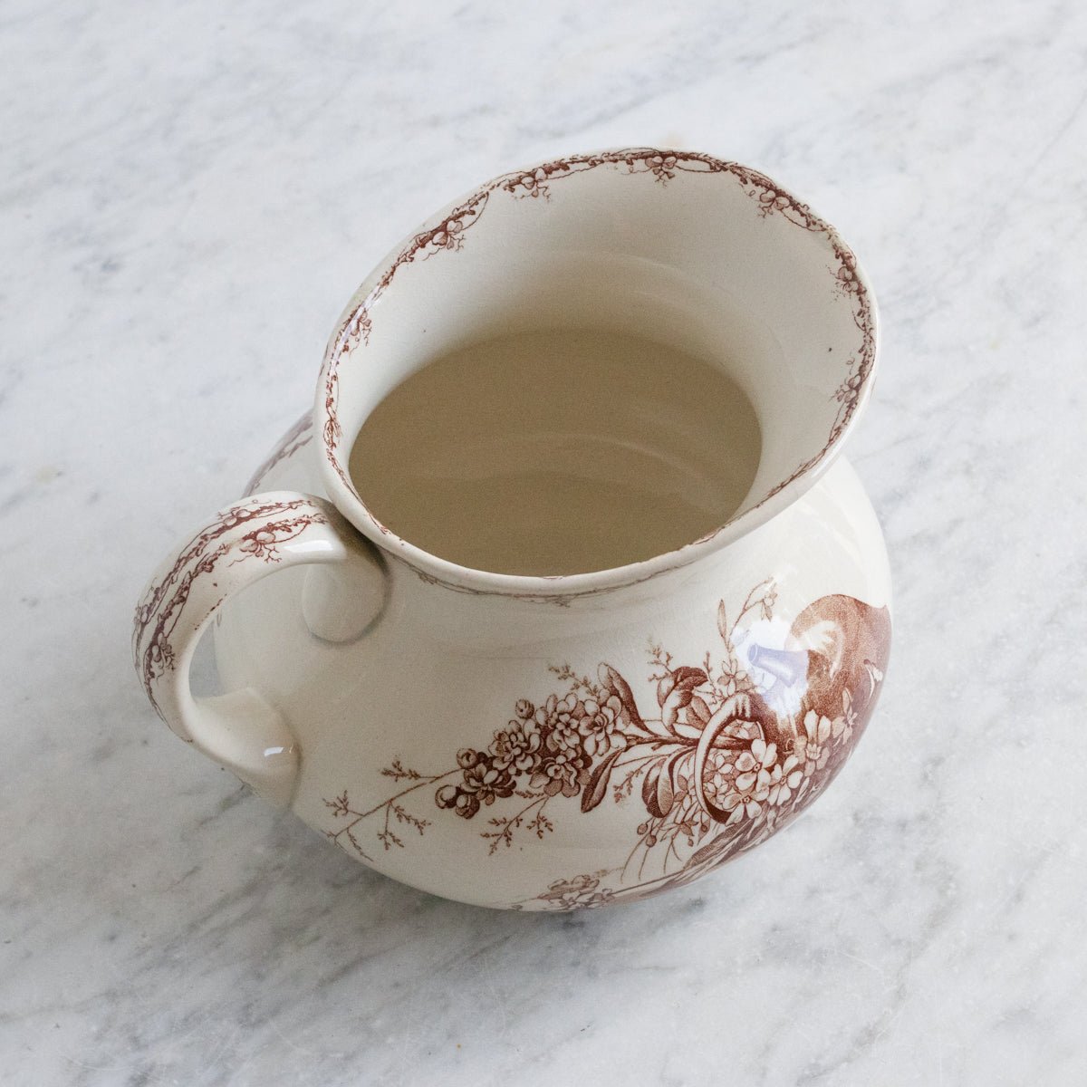 Antique Transferware Pitcher - elsie green - The French Kitchen