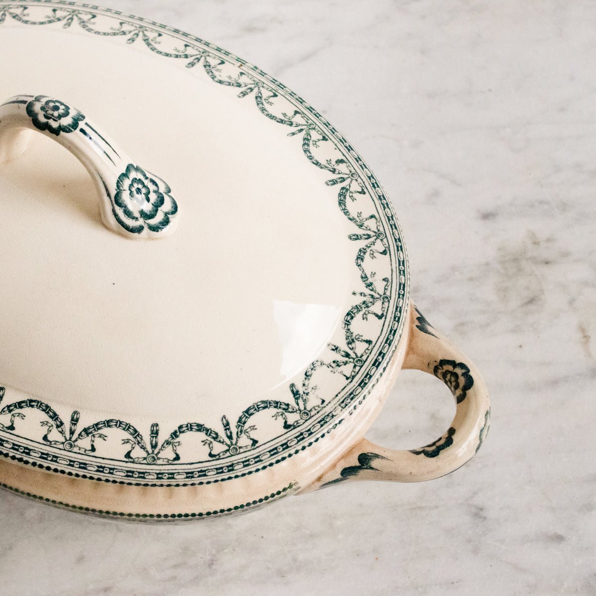 Antique Transferware Tureen - elsie green - The French Kitchen